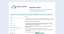 Desktop Screenshot of douche-senior.net